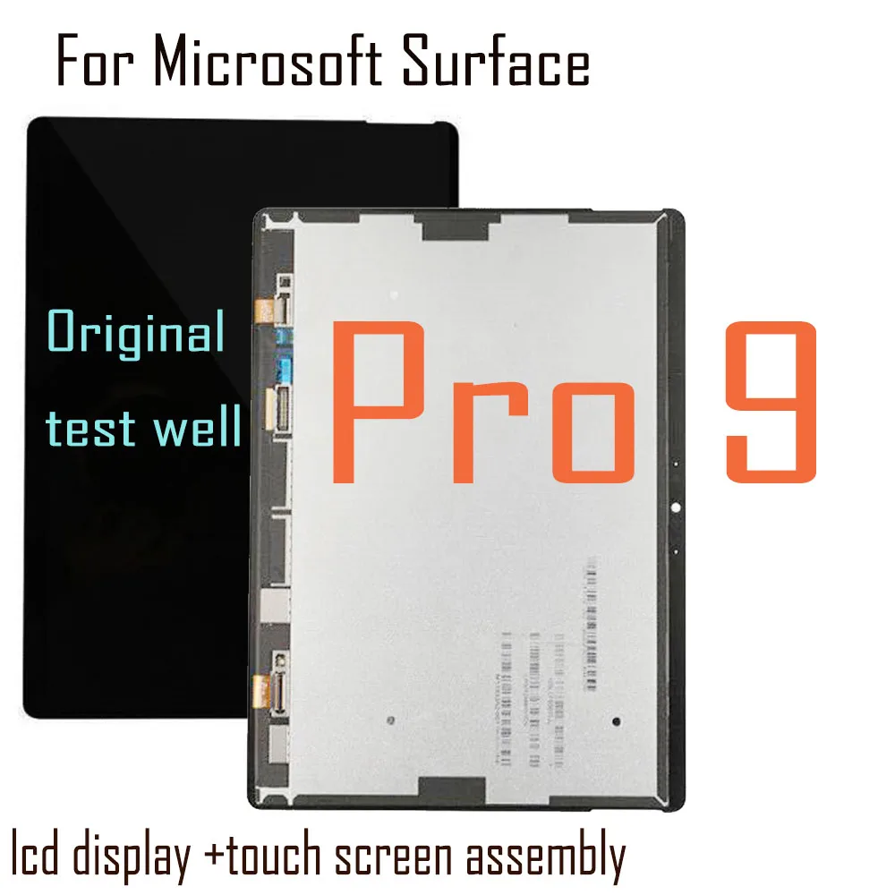 13 ’Оригинальный ЖК-дисплей для Microsoft Surface Pro 9 ЖК-дисплей с сенсорным экраном и цифровым преобразователем в сборе для Surface Pro 9 Pro9 Замена ЖК-дисплея